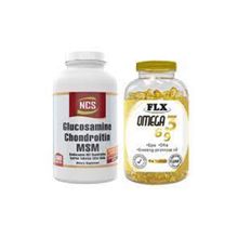 Ncs Glucosamine Chondroitin MSM Boswellia Hyaluronic Acid 300 Tablet + Omega 3-6-9 1000 mg 200 Kapsül Balık Yağı