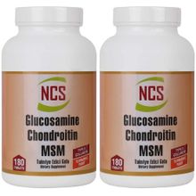 Ncs Glucosamine Chondroitin MSM Collagen Turmeric 180 Tablet