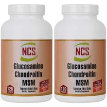Ncs Glucosamine Chondroitin MSM Type II Collagen Turmeric 2x120 Tablet