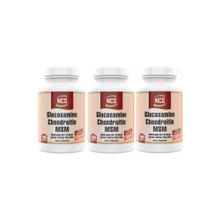 Ncs Glucosamine Chondroitin MSM Type II Collagen Turmeric Root 3x180 Tablet