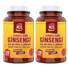 Ncs Kırmızı Kore Ginsengi 2x120 Tablet