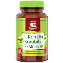 Ncs L-Karnitin Karabiber Ekstresi 60 Tablet