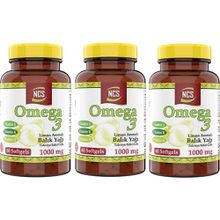 Ncs Omega 3 1000 mg 3x60 Kapsül Balık Yağı