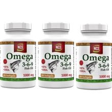 Ncs Omega 3-6-9 Balık Yağı 1000 Mg 3 Adet 200 Softgel