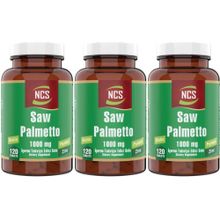 Ncs Saw Palmetto 1000 mg Pumpkin Biotin Zinc 120 Tablet