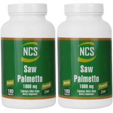 Ncs Saw Palmetto 1000 mg Pumpkin Biotin Zinc 2x180 Tablet