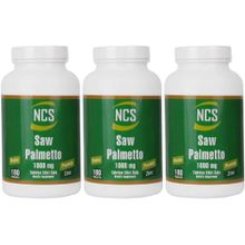 Ncs Saw Palmetto 1000 mg Pumpkin Biotin Zinc 3x180 Tablet