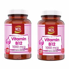 Ncs Vitamin B12 1000 mcg 2x120 Tablet