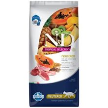 N&D 10 kg Tropical Selection Sterilised Kuzu Etli Kısırlaştırılmış Kedi Maması