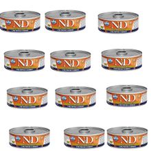 N&D 12x80 gr Kuzulu Balkabaklı Yetişkin Kedi Konservesi