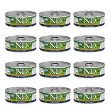 N&D 12x80 gr Kuzulu Yaban Mersinli Yetişkin Kedi Konservesi