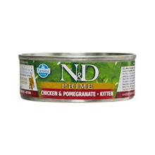 N&D 12x80 gr Prime Tavuk ve Narlı Kedi Konservesi