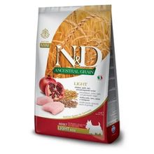 N&D 2.5 kg Düşük Tahıllı Light Tavuk Ve Narlı Küçük Irk Diyet Köpek Maması