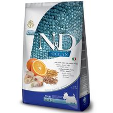 N&D 2.5 kg Tahıllı Morina Balıklı Buğdaylı ve Portakallı Küçük Irk Köpek Maması