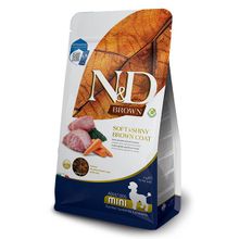 N&D 2 kg Brown Kuzu ve Havuç Kahverengi Tüylü Mini Irk Tahılsız Köpek Maması