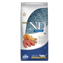 N&D 3 KG Ocean Açık Düşük Tahıllı Kısırlaştırılmış Somonlu ve Portakallı Kedi Maması