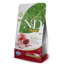 N&D 3 kg Prime Tahılsız Kısırlaştırılmış Tavuklu ve Narlı Açık Kedi Maması