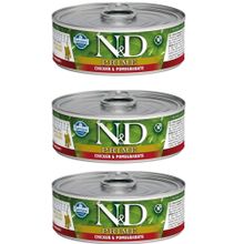 N&D 3x80 gr Prime Tavuk ve Narlı Yavru Kedi Konservesi