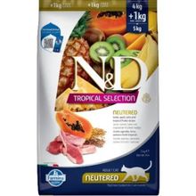 N&D 5 kg Tropical Selection Sterilised Kuzu Etli Kısırlaştırılmış Kedi Maması