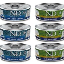 N&D 6x80 gr Yetişkin Kedi Yaş Mama