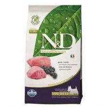 N&D 7 kg Kuzulu Yaban Mersinli Tahılsız Küçük Irk Köpek Maması