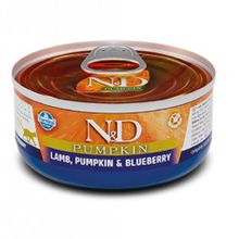N&D 70 GR Balkabaklı Kuzu Etli Yaban Mersinli Kedi Konservesi