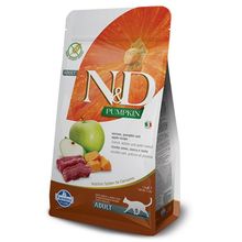 N&D Balkabaklı Geyik Etli ve Elmalı 1,5 kg Yetişkin Kedi Maması