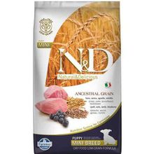 N&D Düşük Tahıl Kuzu Yaban Mersini 2,5 kg Küçük Irk Yavru Köpek Maması