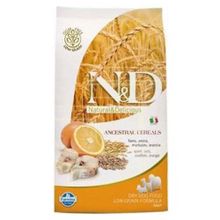N&D Düşük Tahıllı Balıklı Portakallı 12 kg Köpek Maması