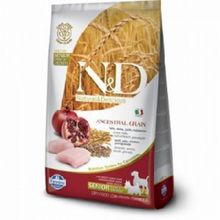 N&D Düşük Tahıllı Senior Tavuklu Narlı 12 kg Yaşlı Köpek Maması