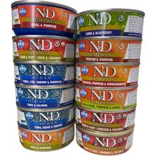 N&D Karışık Paket 12x85 gr Konserve Yetişkin Kedi Maması