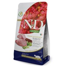 N&D Kuzu Kinoa Brokoli ve Kuşkonmaz İçeren Yetişkin 1.5 kg Kedi Maması