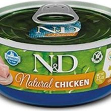 N&D Natural Tavuklu Konserve Yaş 140 gr Kedi Mama