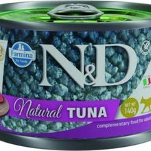 N&D Natural Tuna Balıklı Konserve Yaş 140 gr Kedi Mama