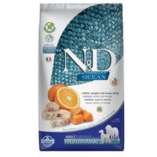 N&D Ocean 2.5 kg Balık Portakallı Tahılsız Küçük Irk Yetişkin Köpek Maması