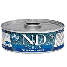 N&D Ocean 70 gr Balkabaklı Balıklı Karidesli Yavru Kedi Konservesi