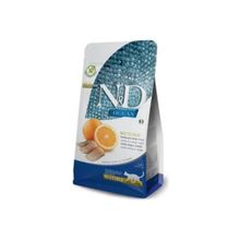 N&D Ocean Ringa Balıklı ve Portakallı Tahılsız Kısırlaştırılmış 1.5 kg Kedi Maması