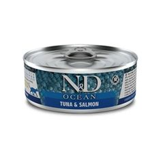 N&D Ocean Ton Balığı ve Somonlu 24x70 gr Yaş Kedi Maması Konserve