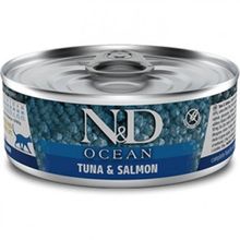N&D Ocean Ton Balığı ve Somonlu 70 gr Yaş Kedi Maması Konserve
