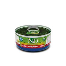 N&D Prime 70 gr Tavuk ve Narlı Yavru Kedi Konservesi