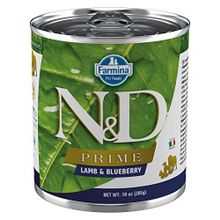 N&D Prime Kuzu ve Yaban Mersini 285 gr Konserve Köpek Maması