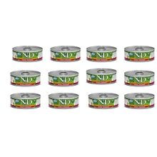 N&D Prime Tahılsız Tavuk Nar 12x80 gr Yetişkin Kedi Yaş Maması