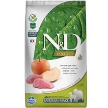 N&D Prime Yaban Domuzlu ve Elmalı Tahılsız Orta ve Büyük Irk Yetişkin 2,5 kg Köpek Maması