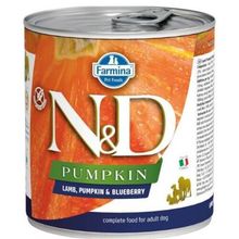 N&D Pumpkin 285 gr Kuzulu-Yaban Mersinli Köpek Konserve