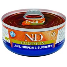 N&D Pumpkin 70 gr Kuzulu ve Balkabaklı Kedi Konservesi