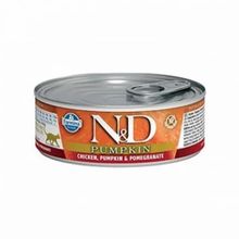 N&D Pumpkin Balkabaklı Tavuklu Narlı 80 gr Yetişkin Kedi Konservesi