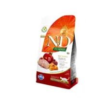 N&D Pumpkin Tahılsız Bıldırcın Etli Balkabaklı ve Narlı Kısırlaştırılmış Yetişkin Kuru 5 kg Kedi Maması