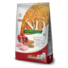 N&D Puppy Starter 2.5 kg Az Tahıllı Tavuk ve Nar Köpek Maması