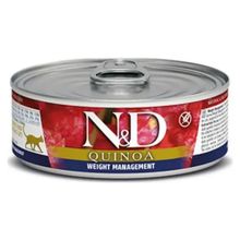 N&D Quinoa Weight Management 80 gr Kuzulu Kedi Konservesi