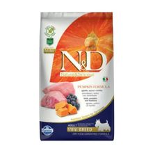 N&D Tahılsız Bal Kabaklı Kuzu Etli ve Yaban Mersinli Mini 7 kg Köpek Maması